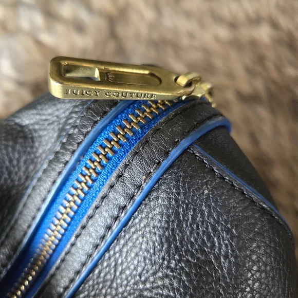 Vintage Juicy Couture Bag with Wallet Navy Blue - Picture 2 of 11